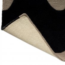 Moderní kusový běhoun Marimeko Lokki černý 133905 Brink & Campman