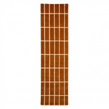 Moderní kusový běhoun Marimeko Tiiliskivi hnědý 132905  Brink & Campman