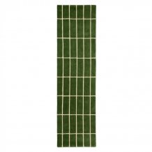 Moderní kusový běhoun Marimeko Tiiliskivi zelený 132907 Brink & Campman