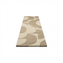 Moderní kusový běhoun Orla Kiely Prism Flower mushroom-ecru 158009 Brink & Campman