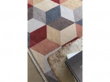 Moderní kusový koberec Cube 045.069.990, barevný Ligne pure