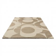 Moderní kusový koberec Orla Kiely Prism Flower mushroom-ecru 158009 Brink & Campman