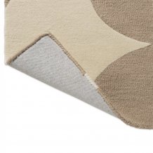 Moderní kusový koberec Orla Kiely Prism Flower mushroom-ecru 158009 - Brink & Campman