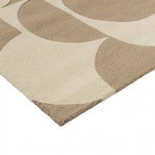 Moderní kusový koberec Orla Kiely Prism Flower mushroom-ecru 158009 - Brink & Campman