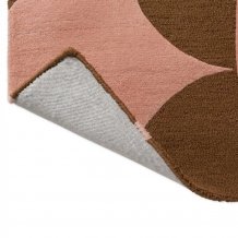 Moderní kusový koberec Orla Kiely Prism Flower pink-terracota 158002 Brink & Campman