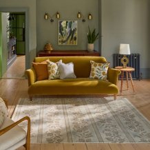 Moderní vlněný koberec Sanderson Annar flax 148001 Brink & Campman