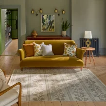 Moderní vlněný koberec Sanderson Annar flax 148001 Brink & Campman
