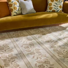 Moderní vlněný koberec Sanderson Annar flax 148001 Brink & Campman