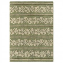 Moderní vlněný koberec Sanderson Annar forest green 148007 Brink & Campman