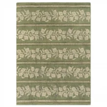 Moderní vlněný koberec Sanderson Annar forest green 148007 Brink & Campman