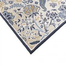 Moderní vlněný koberec Sanderson Shalimar china blue 148508 Brink & Campman