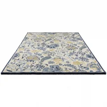 Moderní vlněný koberec Sanderson Shalimar china blue 148508 Brink & Campman
