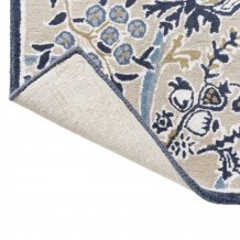 Moderní vlněný koberec Sanderson Shalimar china blue 148508 Brink & Campman