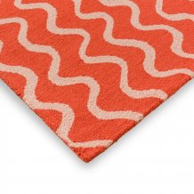 Moderní vlněný kusový koberec Scion Ribbon Coral 124300 Brink & Campman