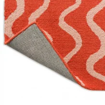 Moderní vlněný kusový koberec Scion Ribbon Coral 124300 Brink & Campman
