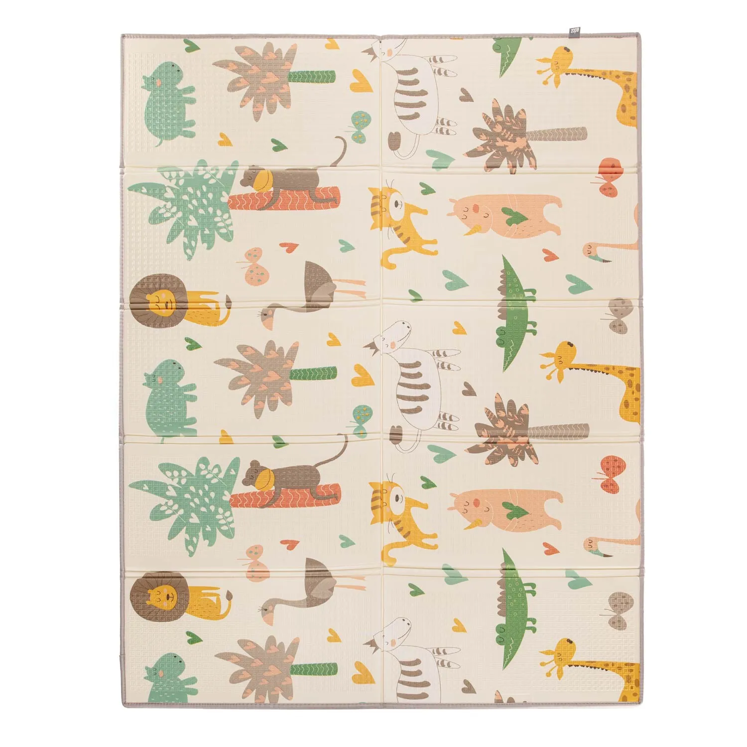 Multifunkční pěnová skládací podložka oboustranná SAVANA