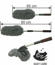 Mycí kartáč MICROFIBER MOP teleskopický 80cm
