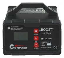 Nabíječka BOOST 10Amp microprocesor 12/24V PB/GEL/AGM/LiFePO4