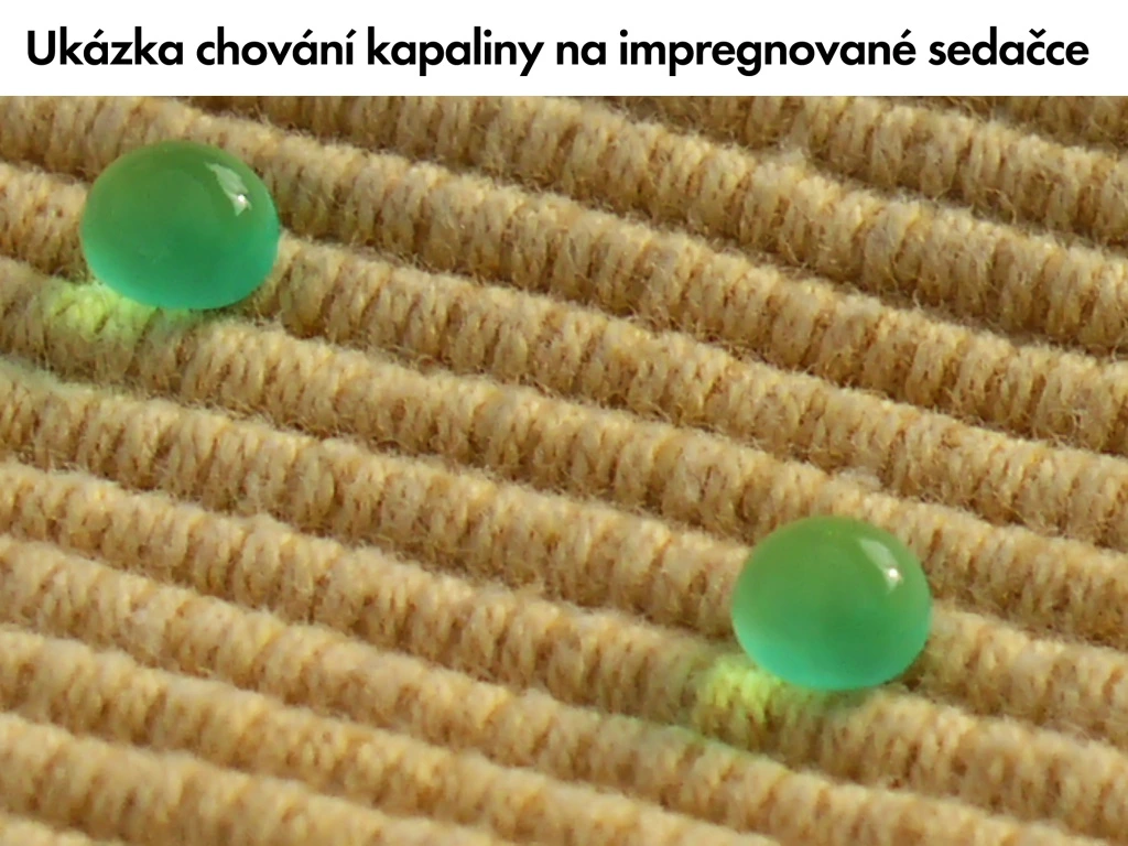 Nano impregnace textilu a kůže