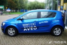 Ochranné bočné lišty Chevrolet Aveo 2011-2015 (hatchback, sedan)