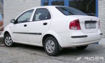 Ochranné bočné lišty Daewoo Kalos 2002-2005 (sedan)