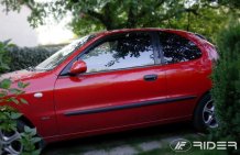 Ochranné bočné lišty Daewoo Lanos 1997-2004 (hatchback, 3 dveře)