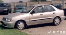Ochranné bočné lišty Daewoo Lanos 1997-2004 (hatchback, 5 dveří)