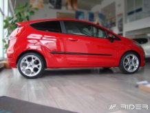 Ochranné bočné lišty Ford Fiesta 2008-2012 (hatchback, 3 dveře)