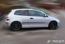 Ochranné bočné lišty Honda Civic 2001-2006 (hatchback, 3 dveře)