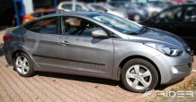 Ochranné bočné lišty Hyundai Elantra 2010-2018 (sedan)
