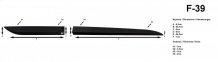 Ochranné bočné lišty Hyundai i40 2011-2020 (combi)