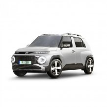 Ochranné bočné lišty Hyundai Inster 2024-