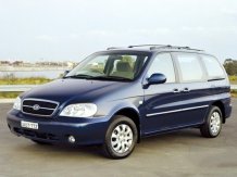 Ochranné bočné lišty Kia Carnival 1999-2005 (van, minivan)