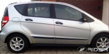 Ochranné bočné lišty Mercedes A-Class  2004-2012 (W169, hatchback)