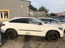 Ochranné bočné lišty Mercedes GLE-Class 2015-2019 (coupe)