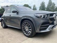 Ochranné bočné lišty Mercedes GLE-Class 2019-