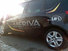 Ochranné bočné lišty Opel Meriva B 2010-2017