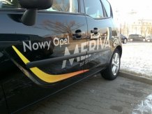 Ochranné bočné lišty Opel Meriva B 2010-2017
