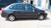 Ochranné bočné lišty Renault Thalia 2008-2012 (sedan)