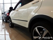 Ochranné bočné lišty SsangYong Korando 2017-2019 (po faceliftu)