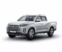 Ochranné bočné lišty SsangYong Musso 2020-