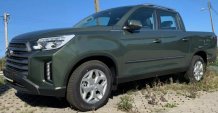 Ochranné bočné lišty SsangYong Musso 2020-