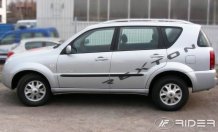 Ochranné bočné lišty Ssangyong Rexton 2006-2010