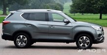 Ochranné bočné lišty SsangYong Rexton 2018-