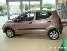 Ochranné bočné lišty Suzuki Alto 2009-2013 (hatchback)