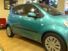 Ochranné bočné lišty Suzuki Alto 2009-2014