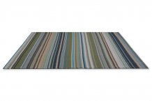 Outdoorový koberec Harlequin Spectro stripes marine/rust 442108 Brink & Campman