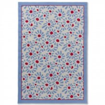 Outdoorový koberec Laura Ashley Thorncliff daisy sky blue 480308 Brink & Campman