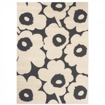 Outdoorový koberec Marimekko Unikko charcoal white 434305 Brink & Campman
