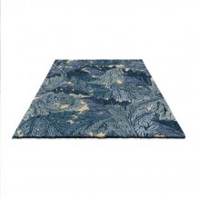 Outdoorový koberec Morris & Co Acanthus indigo 427318 Brink & Campman